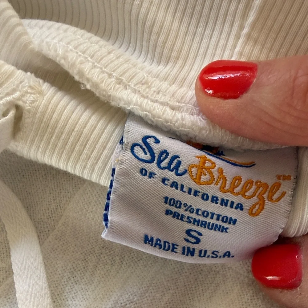 100% Cotton White A-Line Women's Skirt - Picture 2 of 4